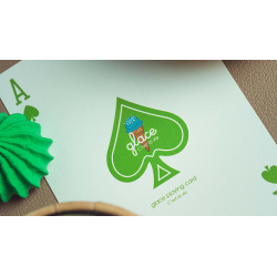 Glace Playing Cards (Green) - Bacon Playing Card Company wwww.magiedirecte.com