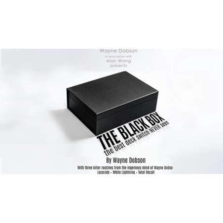 The Black Box (Gimmick and Online Instructions) by Wayne Dobson and Alan Wong - Trick wwww.magiedirecte.com