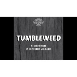 Tumbleweed (Gimmicks and Online Instructions) by Brent Braun and Andy Glass - Trick wwww.magiedirecte.com