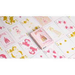 Bicycle Disney Princess (Pink) by US Playing Card Co. wwww.magiedirecte.com