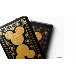 Bicycle Disney Mickey Mouse (Black and Gold) by US Playing Card Co. wwww.magiedirecte.com