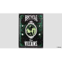 Bicycle Disney Villains (Green)  by US Playing Card Co. wwww.magiedirecte.com