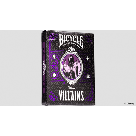 Bicycle Disney Villains (Purple)  by US Playing Card Co. wwww.magiedirecte.com