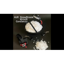 AiR SnowStorm with Winch and Confetti (Gimmick and Online Instructions) by Victor Voitko  - Trick wwww.magiedirecte.com