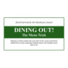 Dining Out! The Menu Trick - David Gerrard and Jim Steinmeier - Trick wwww.magiedirecte.com