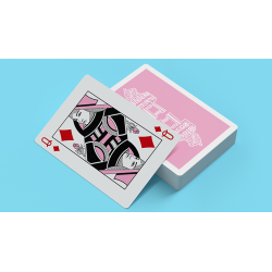 Pink BR Vintage Casino Playing Cards wwww.magiedirecte.com
