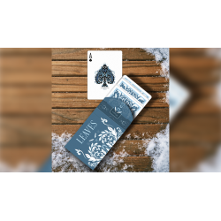 Leaves Winter (Blue) Playing Cards by Dutch Card House Company wwww.magiedirecte.com