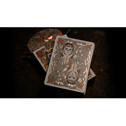 Maidens Cold Foil Playing Cards wwww.magiedirecte.com