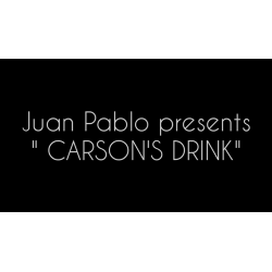 CARSON'S DRINK (Gimmicks and Online Instructions) by Juan Pablo - Trick wwww.magiedirecte.com