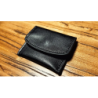 The Cowhide Coin Wallet (Black) by Bacon Magic - Trick wwww.magiedirecte.com