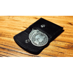 The Cowhide Coin Wallet (Black) - Bacon Magic wwww.magiedirecte.com