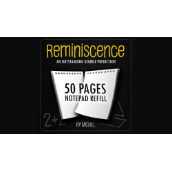 Refill for Reminiscence (50 pages) - Michel wwww.magiedirecte.com
