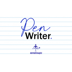 PEN WRITER Black - Vernet Magic wwww.magiedirecte.com