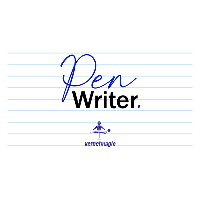 PEN WRITER Red - Vernet Magic wwww.magiedirecte.com
