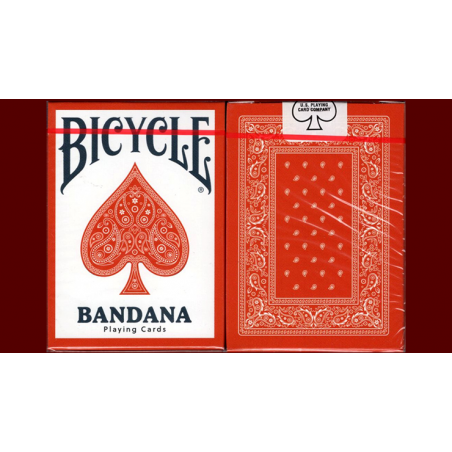 Bicycle Bandana Stripper (Red) Playing Cards wwww.magiedirecte.com