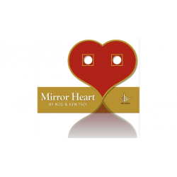 Mirror Heart Black by N2G & Ken Tsoi (Gimmicks and online instructions) - Trick wwww.magiedirecte.com