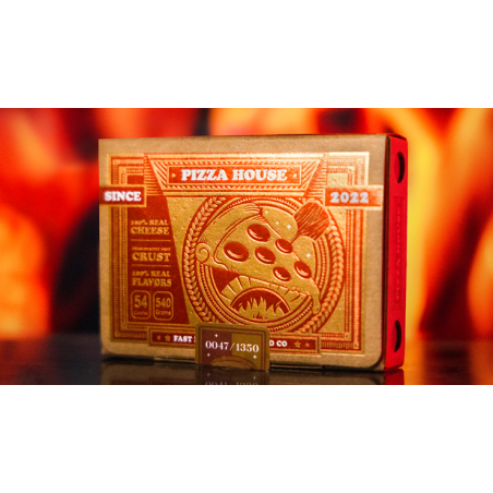 Pizza House Playing Cards by FFPC wwww.magiedirecte.com