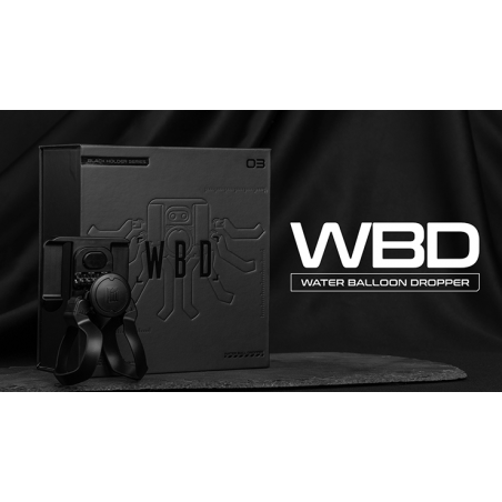 Hanson Chien Presents WBD (Water Balloon Dropper) by Ochiu Studio (Black Holder Series) - Trick wwww.magiedirecte.com