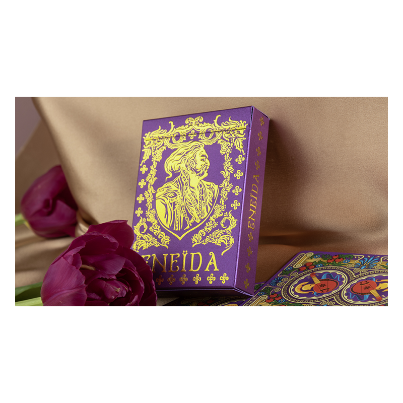 Eneida: Passion (Purple) Playing Cards wwww.magiedirecte.com