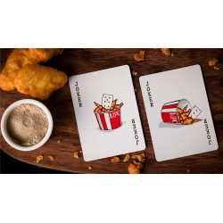 Fried Chicken Playing Cards wwww.magiedirecte.com