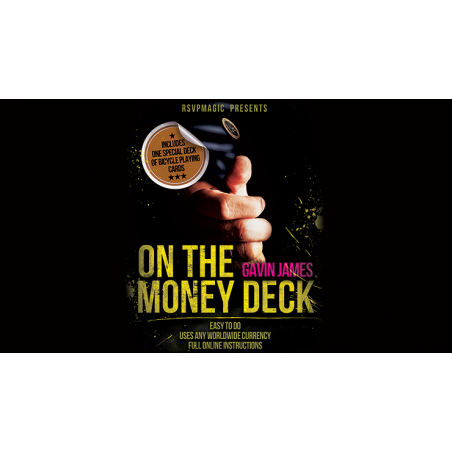 On the Money (Gimmick and Online Instructions) by Gavin James - Trick wwww.magiedirecte.com