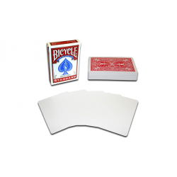 Magnetic Card - Bicycle Cards (2 par paquet) Blank Face Red - Chazpro wwww.magiedirecte.com