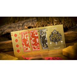 The Four Seasons Wooden Boxset Playing Cards wwww.magiedirecte.com