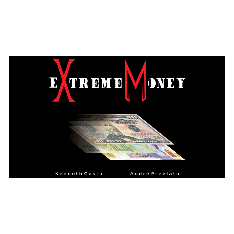 EXTREME MONEY USD (Gimmicks and Online Instructions) by Kenneth Costa and AndrÃ© Previato - Trick wwww.magiedirecte.com