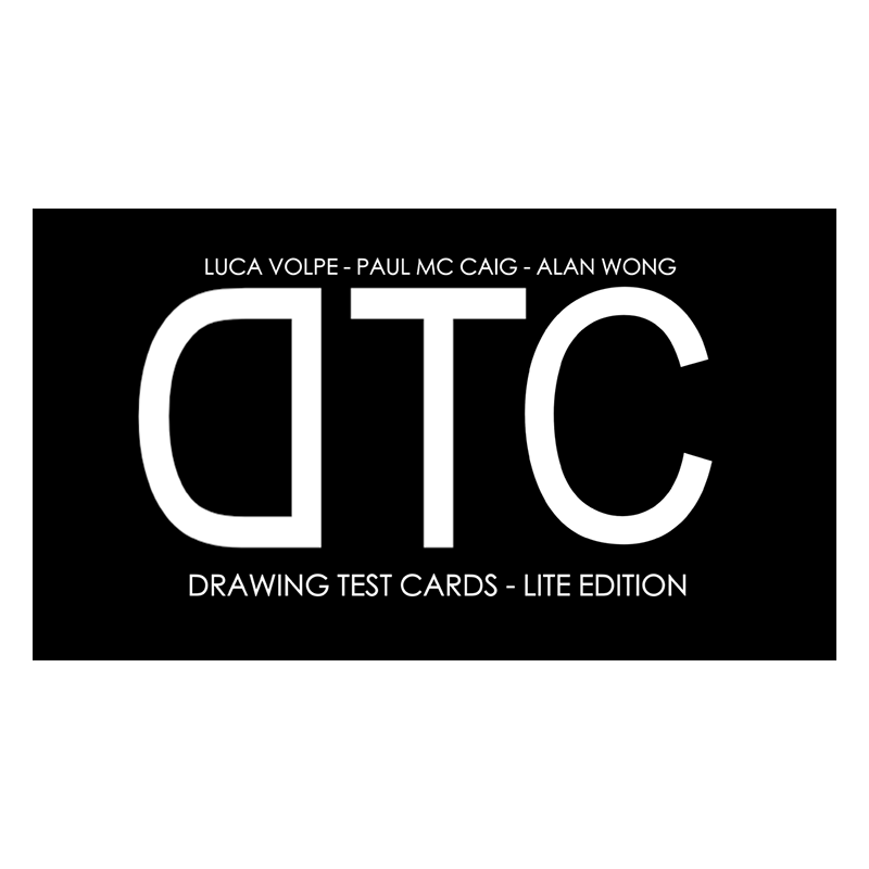 The DTC Cards - Luca Volpe, Alan Wong and Paul McCaig wwww.magiedirecte.com