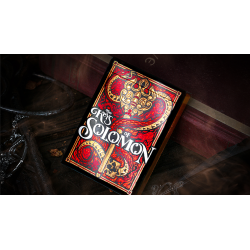 The Keys of Solomon: Blood Pact Playing Cards by Riffle Shuffle wwww.magiedirecte.com