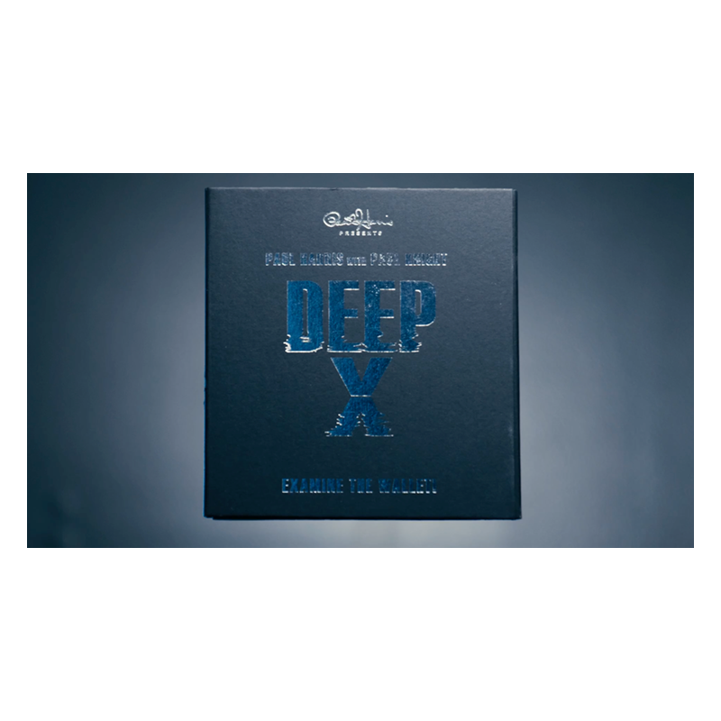 Paul Harris Presents Deep X by Paul Harris with Paul Knight - Trick wwww.magiedirecte.com