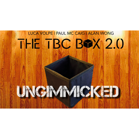 TBC Box 2 UNGIMMICKED BOX ONLY by Luca Volpe, Paul McCaig and Alan Wong - Trick wwww.magiedirecte.com