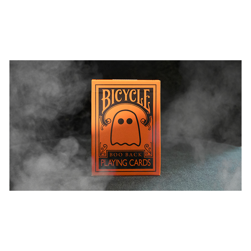 Bicycle Boo Back Playing Cards (Orange) wwww.magiedirecte.com
