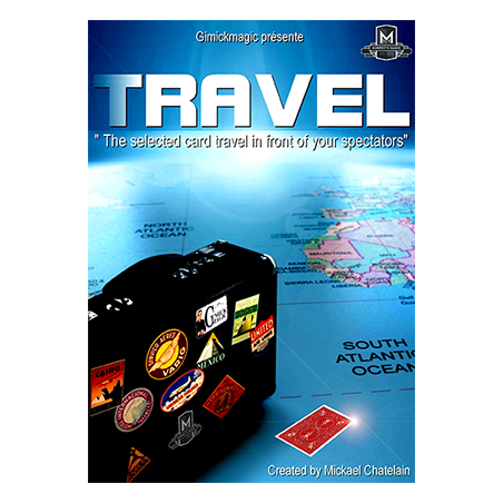 TRAVEL (Red) by Mickael Chatelain - Trick wwww.magiedirecte.com