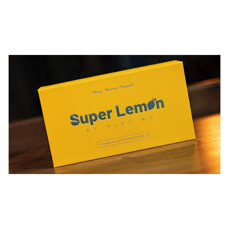 Super Lemon by Alex Ng and Henry Harrius (Gimmicks and Online Instructions)- Trick wwww.magiedirecte.com