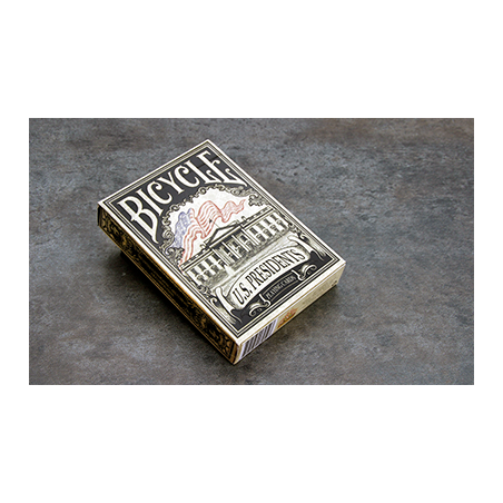 Bicycle US Presidents (Deluxe Embossed Collector Edition) by Collectable Playing Cards wwww.magiedirecte.com