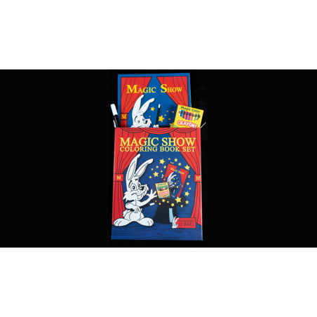 MAGIC SHOW Coloring Book STANDARD SET (3 way) - Murphy's Magic wwww.magiedirecte.com