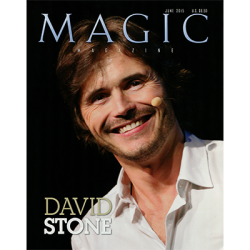 Magic Magazine "David Stone" June 2015 - Book wwww.magiedirecte.com