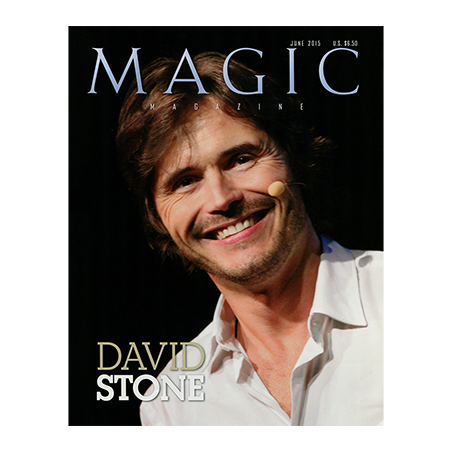 Magic Magazine "David Stone" June 2015 - Book wwww.magiedirecte.com