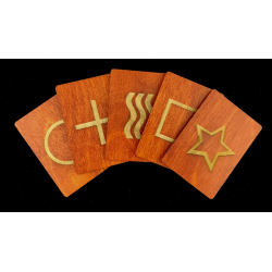 Wooden ESP Prediction Cards by Joker Magic - Trick wwww.magiedirecte.com