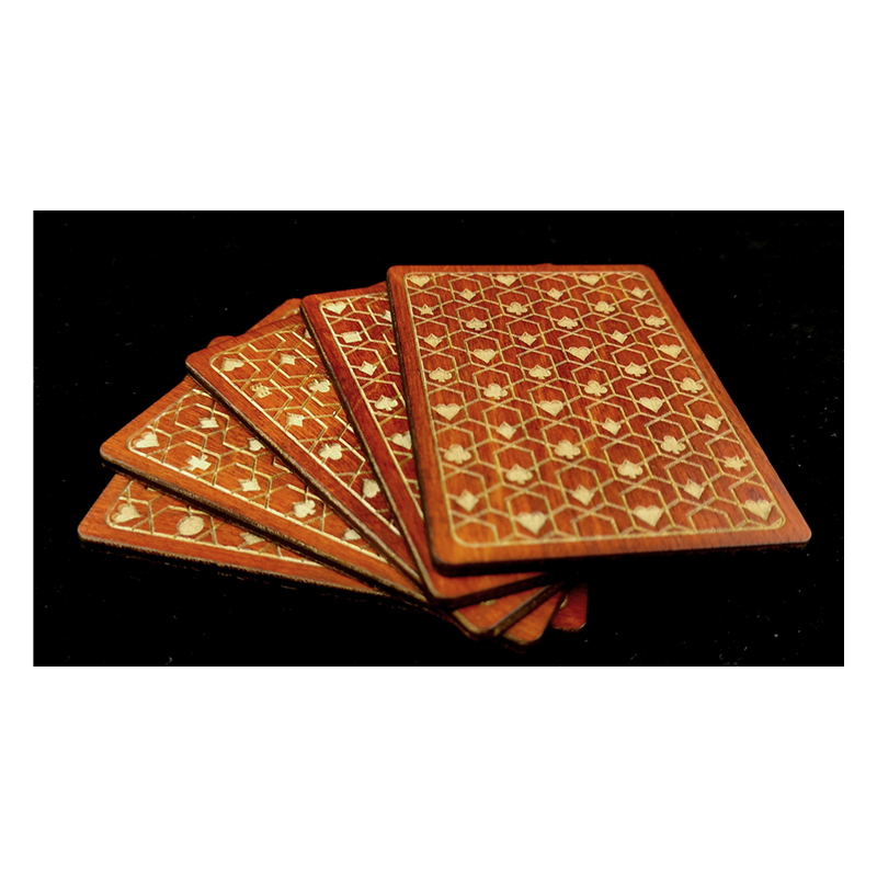 Wooden ESP Cards by Joker Magic - Trick wwww.magiedirecte.com