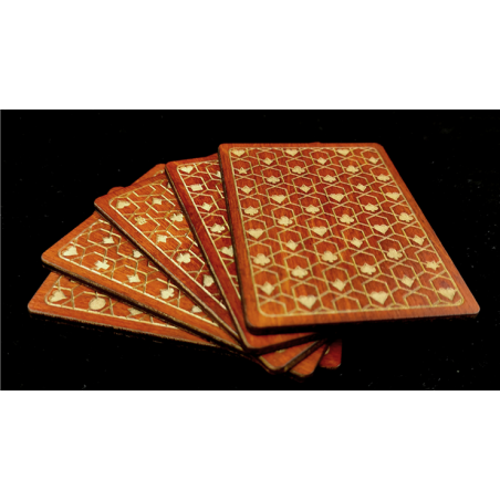 Wooden ESP Cards - Joker Magic wwww.magiedirecte.com