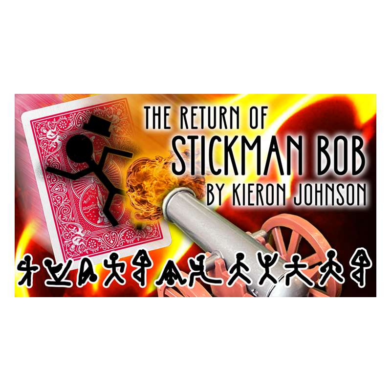 The Return of Stickman Bob (Gimmicks and Online Instructions) by Kieron Johnson - Trick wwww.magiedirecte.com