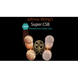 Johnny Wong's Super CSB (Eisenhower Dollar Size) by Johnny Wong- Trick wwww.magiedirecte.com