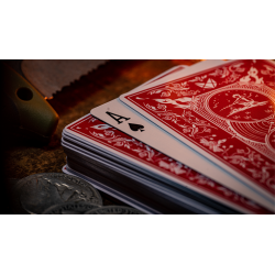 Bonfires Red (includes Card Magic Course) by Adam Wilber and Vulpine wwww.magiedirecte.com