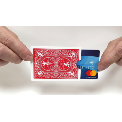 Credit Card Holder (Made from Red Bicycle cards) by Joker Magic - Trick wwww.magiedirecte.com