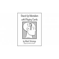 Stand-Up Mentalism With Playing Cards by Mark Strivings - Book wwww.magiedirecte.com