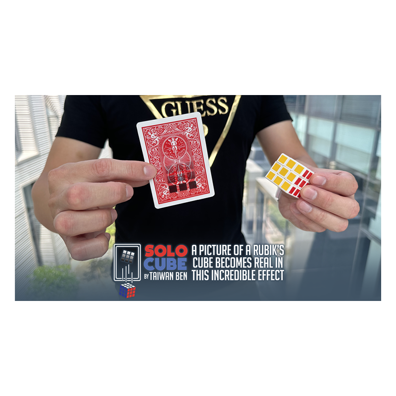 SOLO CUBE (Gimmicks and Online Instructions) by Taiwan Ben - Trick wwww.magiedirecte.com