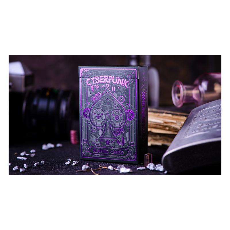 Cyberpunk Purple by Elephant Playing Cards wwww.magiedirecte.com