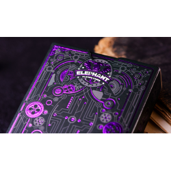 Cyberpunk Purple by Elephant Playing Cards wwww.magiedirecte.com